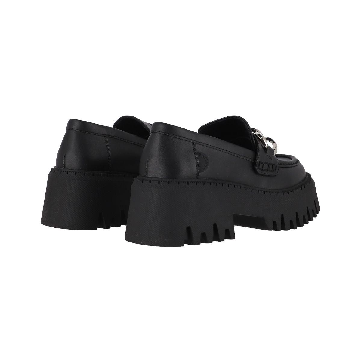 Zapatillas Plataforma Negro  Mujer Bamers Asturia-5