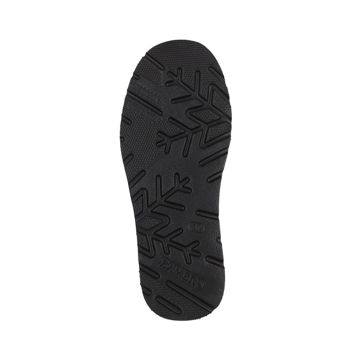Bota Mujer Bamers Blast Zip Cuero  Negro-3