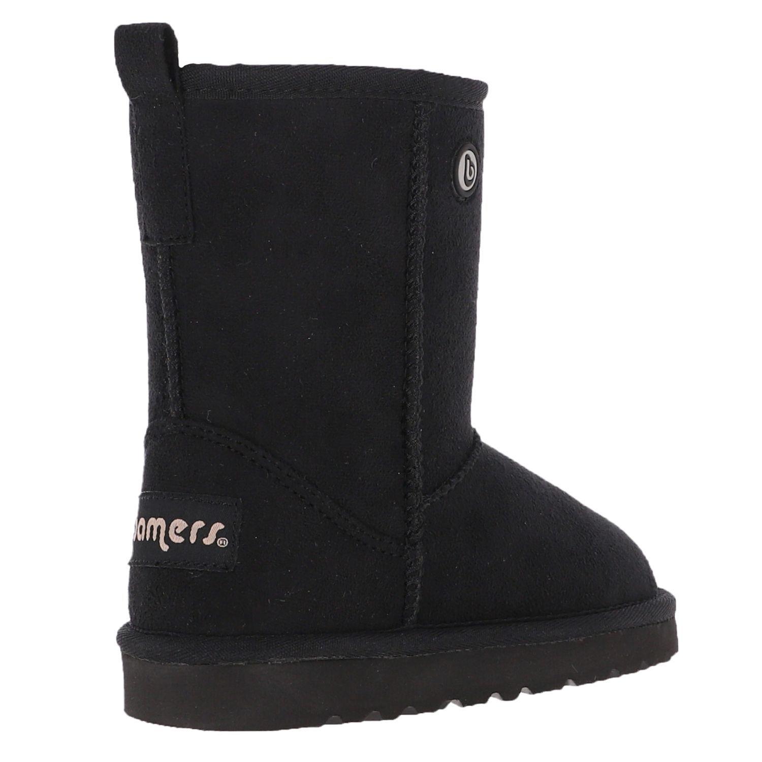 Bota Bamers Blast Zip Fiber Niños Black-2