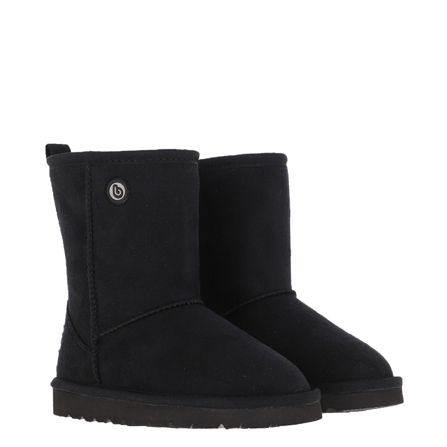 Bota Bamers Blast Zip Fiber Niños Black-3