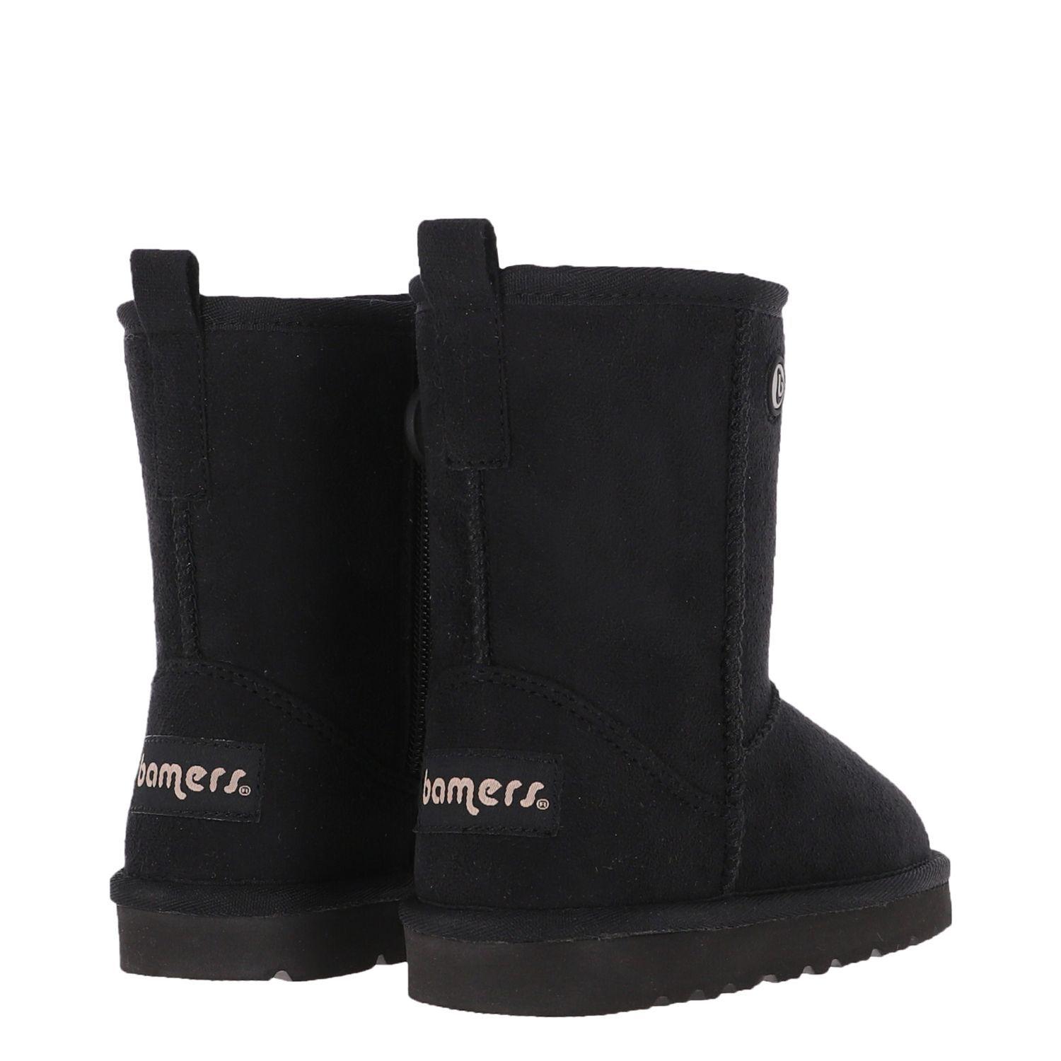 Bota Bamers Blast Zip Fiber Niños Black-4