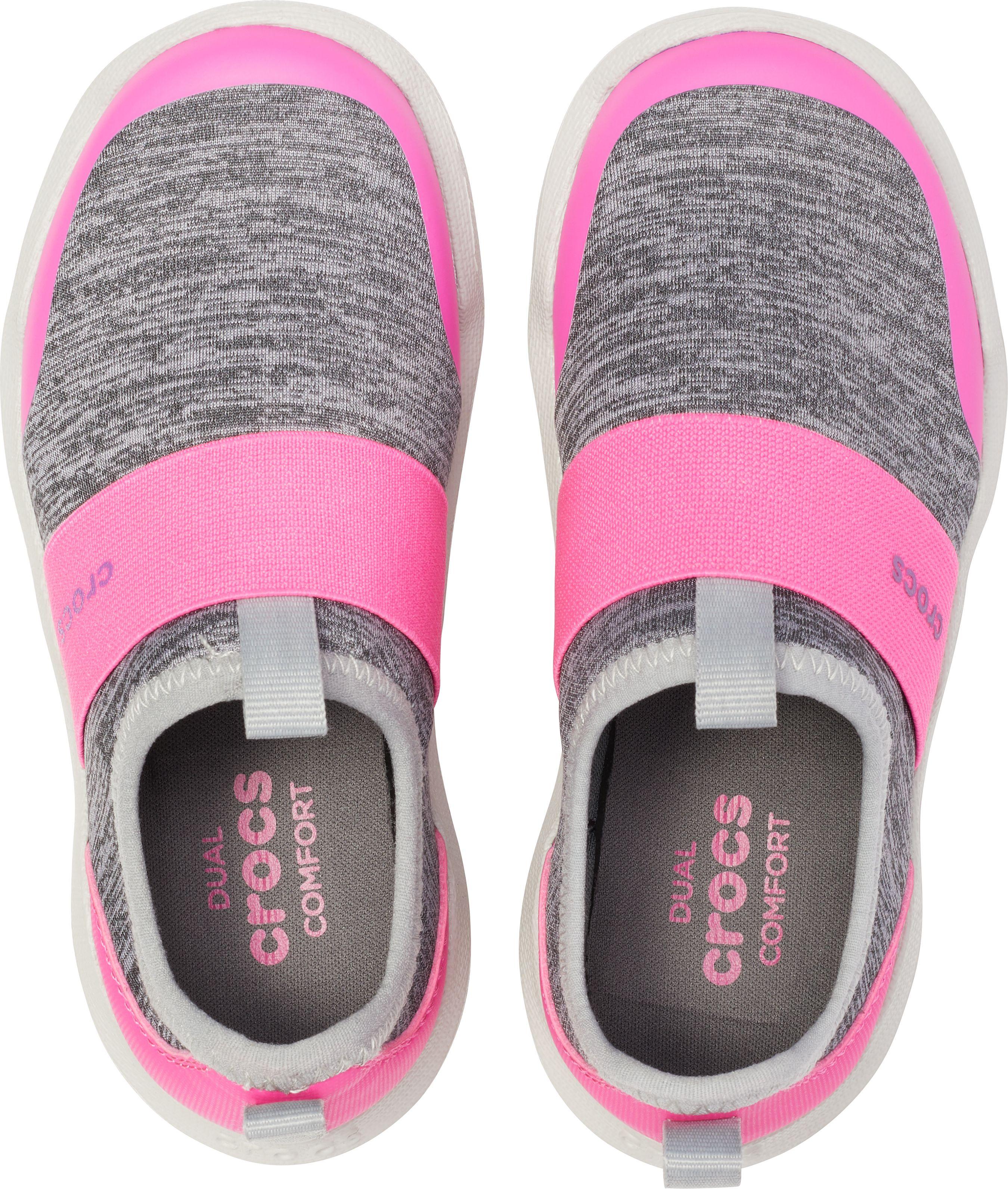 Zapato Crocs Swiftwater Easyon Hthr Shoe K Unisex Grey-3