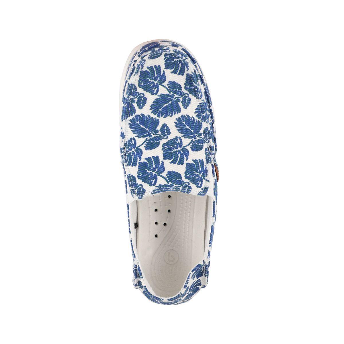 Zapatillas Hombre Azul Print Bamers Stone-3