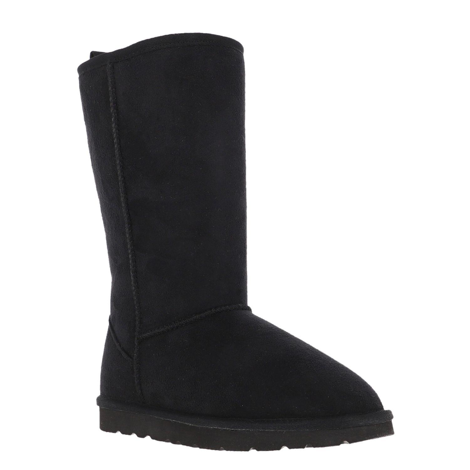 Bota Bamers Blast High Fiber Mujer Black-1