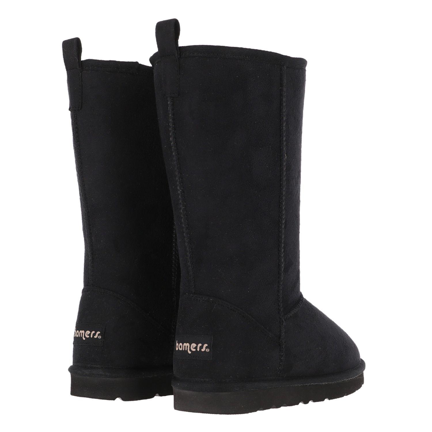 Bota Bamers Blast High Fiber Mujer Black-3