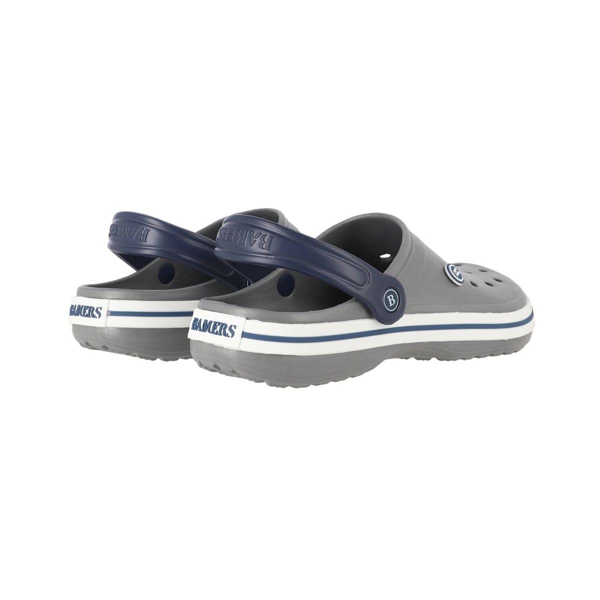 Zuecos Hombre Bamers Airline Grises-5