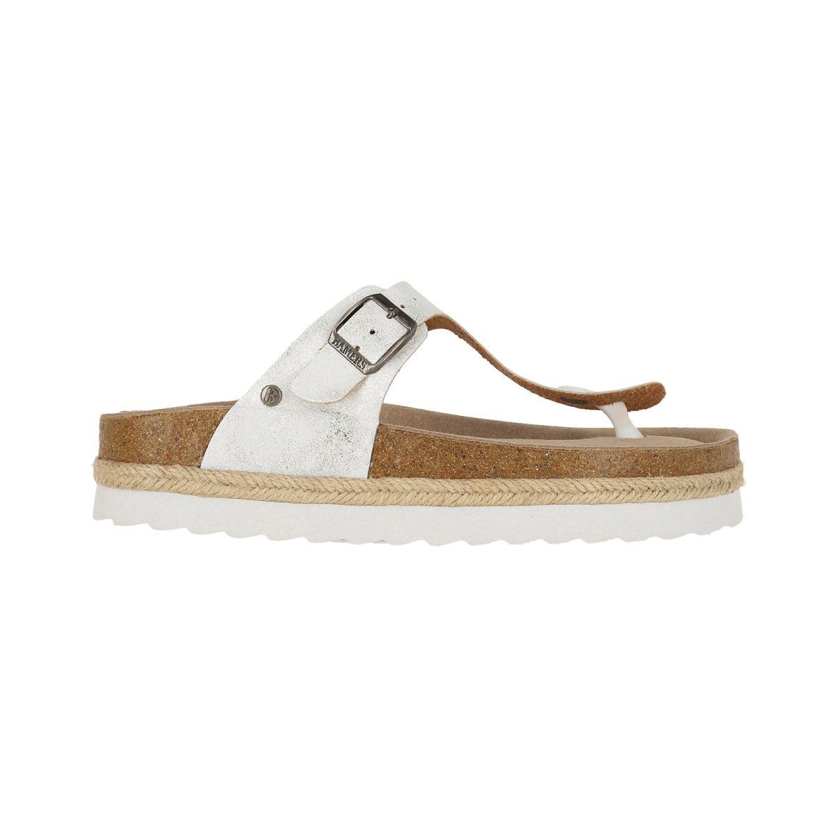 Sandalia Bamers Kend Capri Yute Mid Mujer Plateado-0