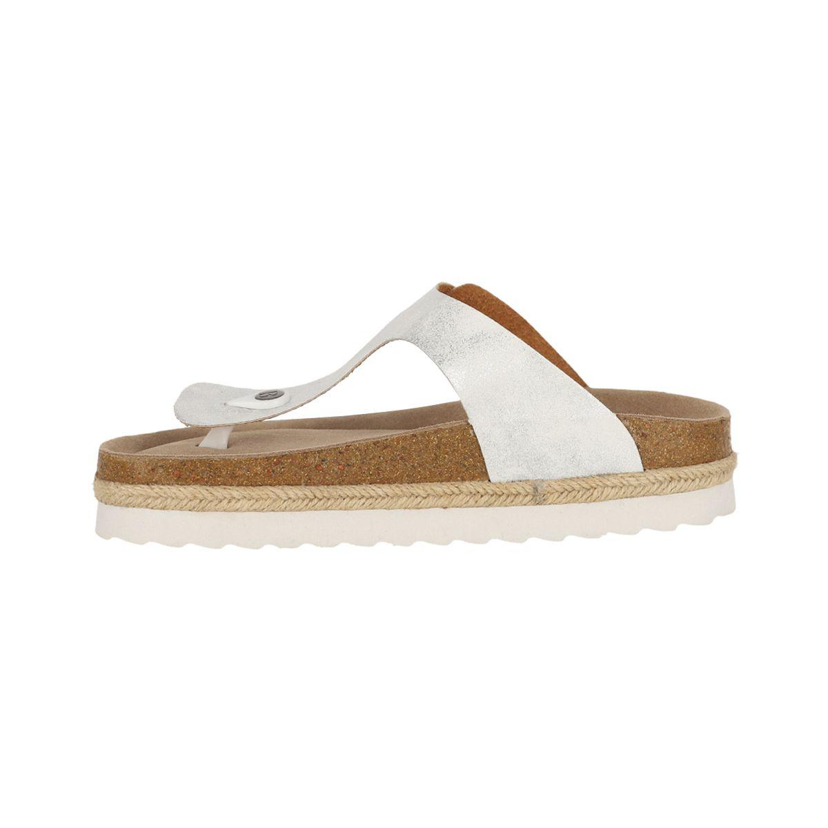Sandalia Bamers Kend Capri Yute Mid Mujer Plateado-3