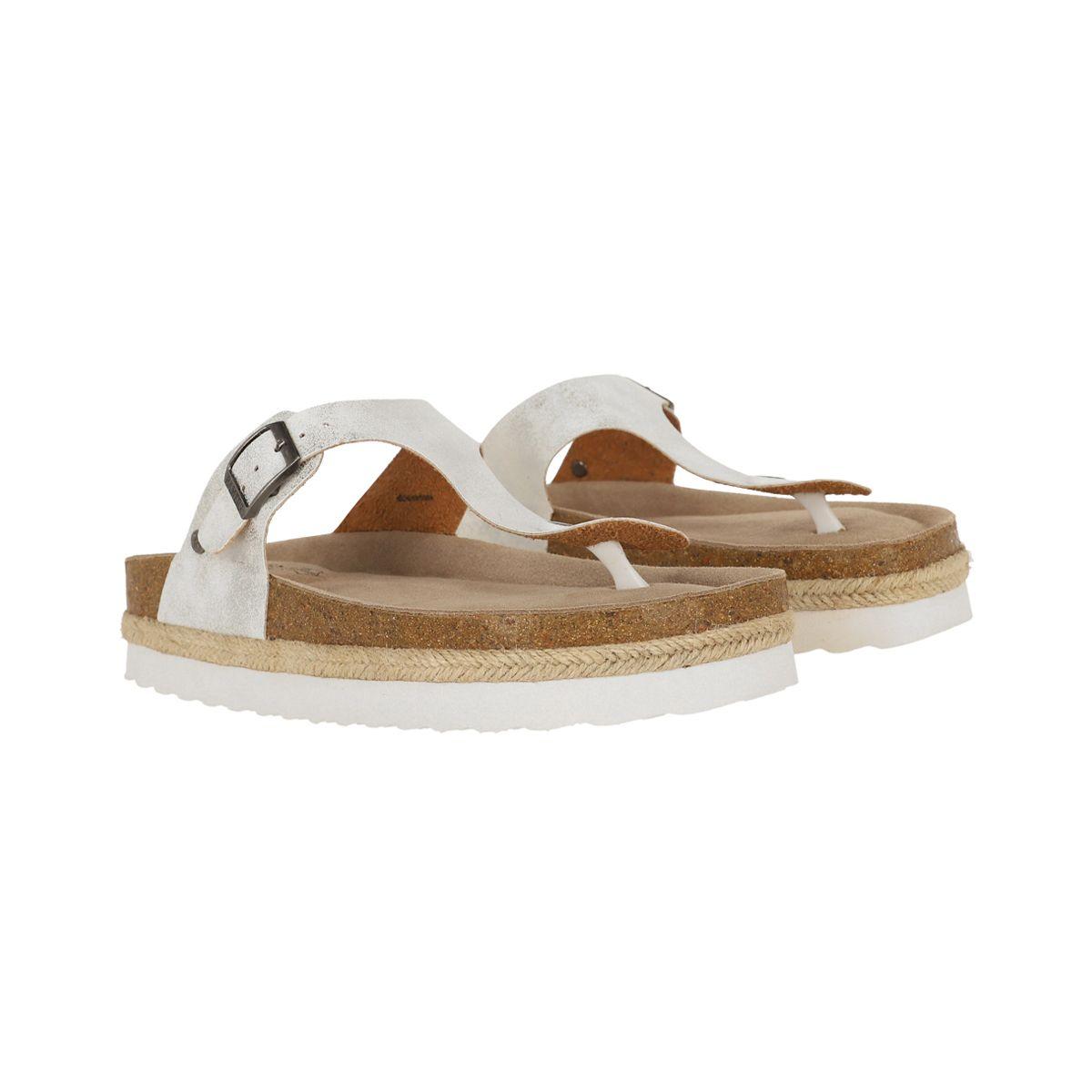 Sandalia Bamers Kend Capri Yute Mid Mujer Plateado-4