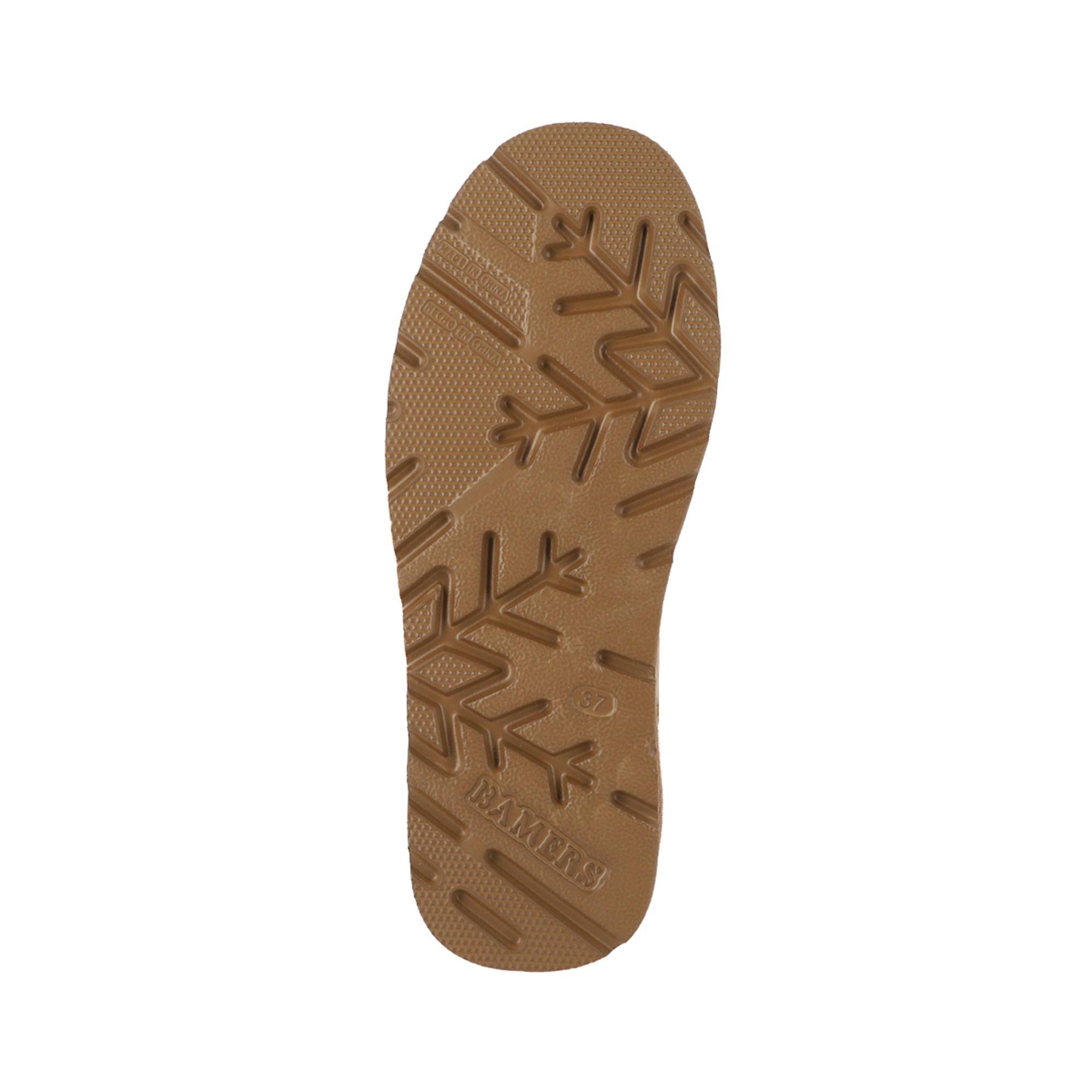 Botas Mujer Blast Mini Knit Caramel Plataforma Bamers-3