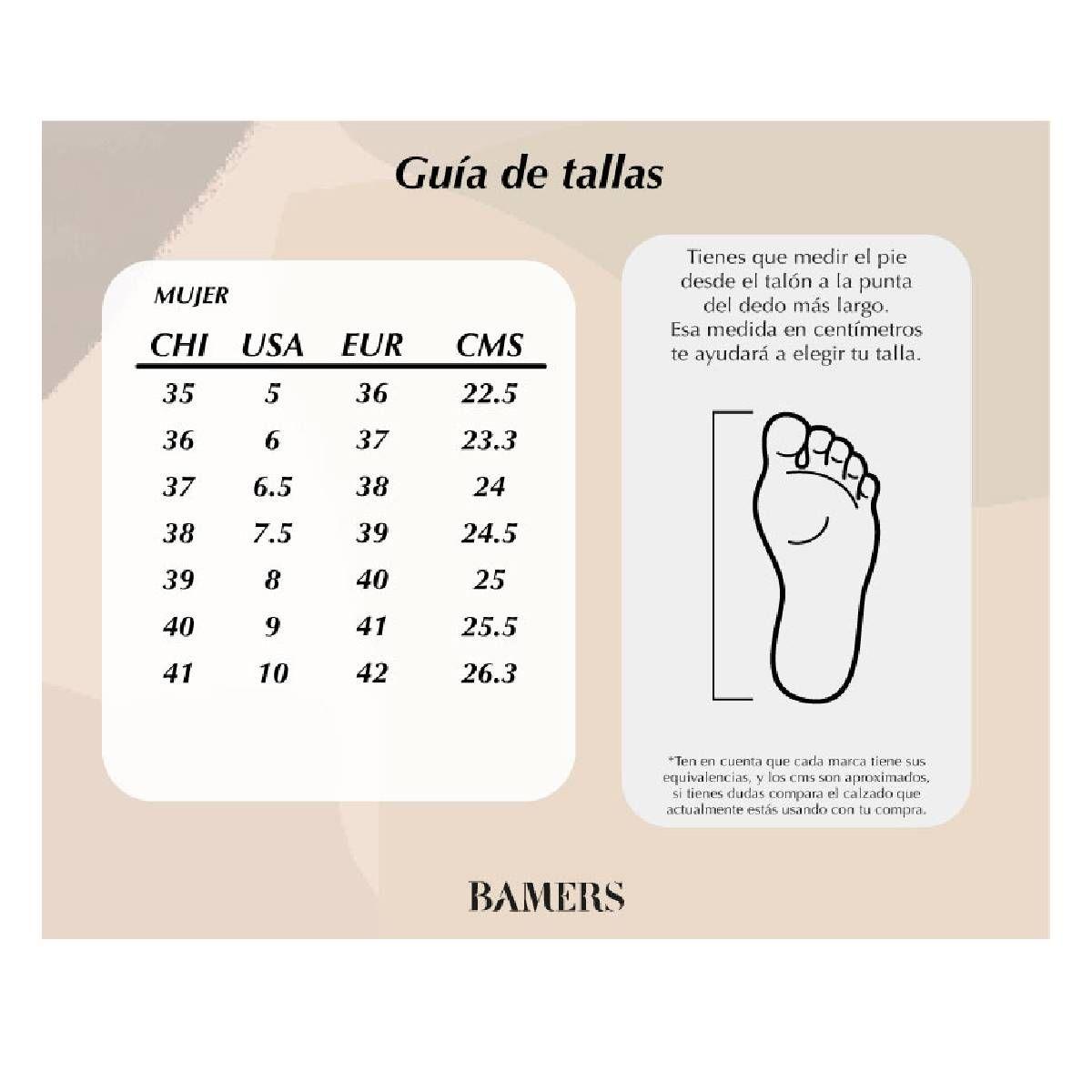 Zapatillas Mujer Blanco Bamers Monroe-6