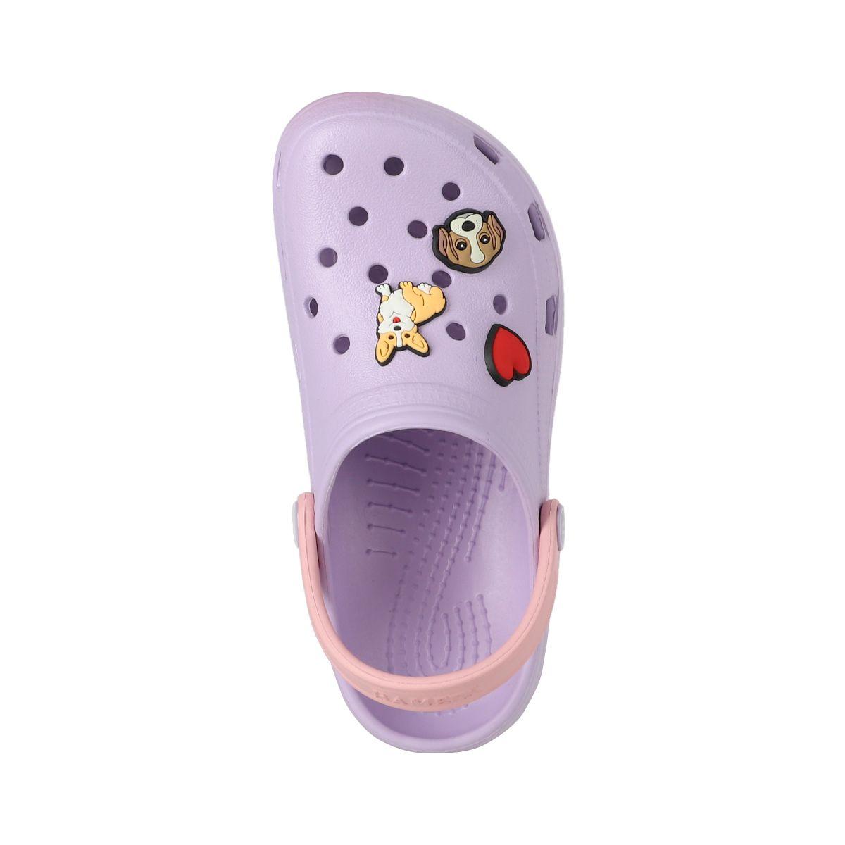 Zuecos Niñas Bamers Air Bamits Lila-2