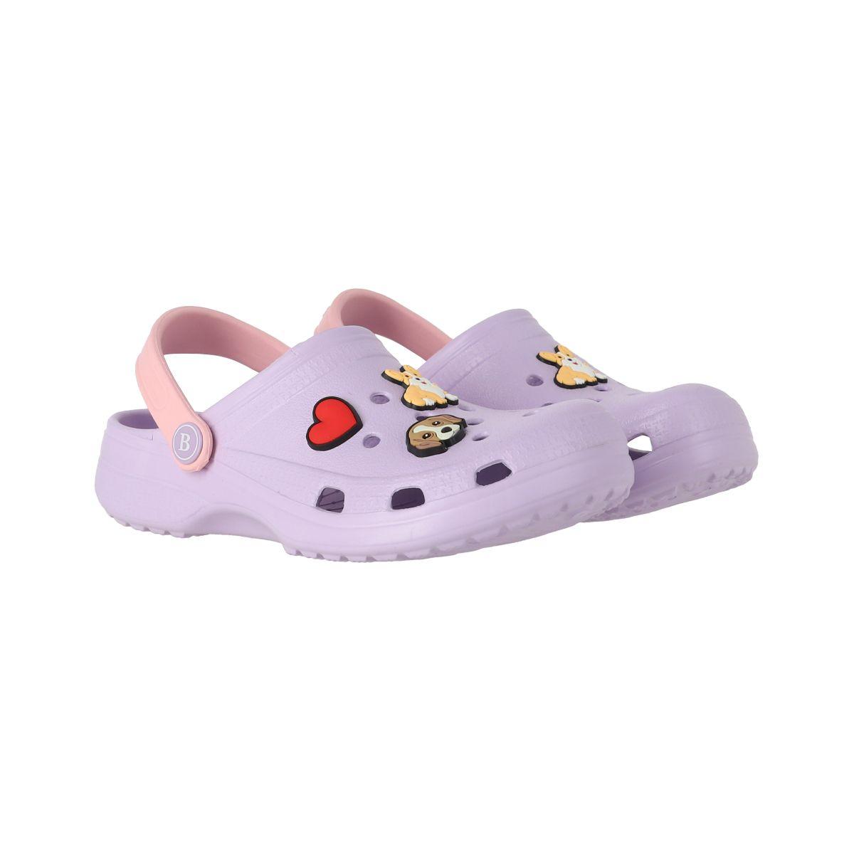 Zuecos Niñas Bamers Air Bamits Lila-4