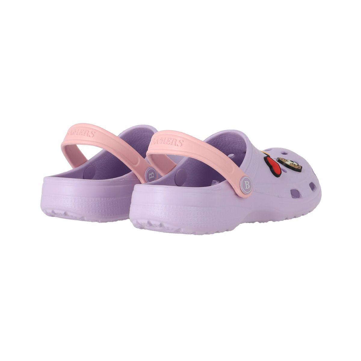 Zuecos Niñas Bamers Air Bamits Lila-5