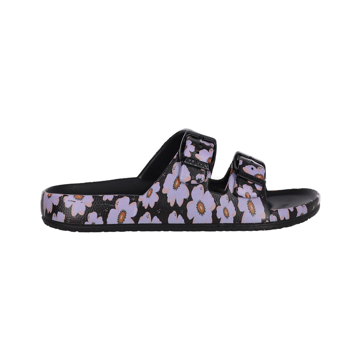 Sandalia Mujer  Bamers Kend Vegan Negros-0