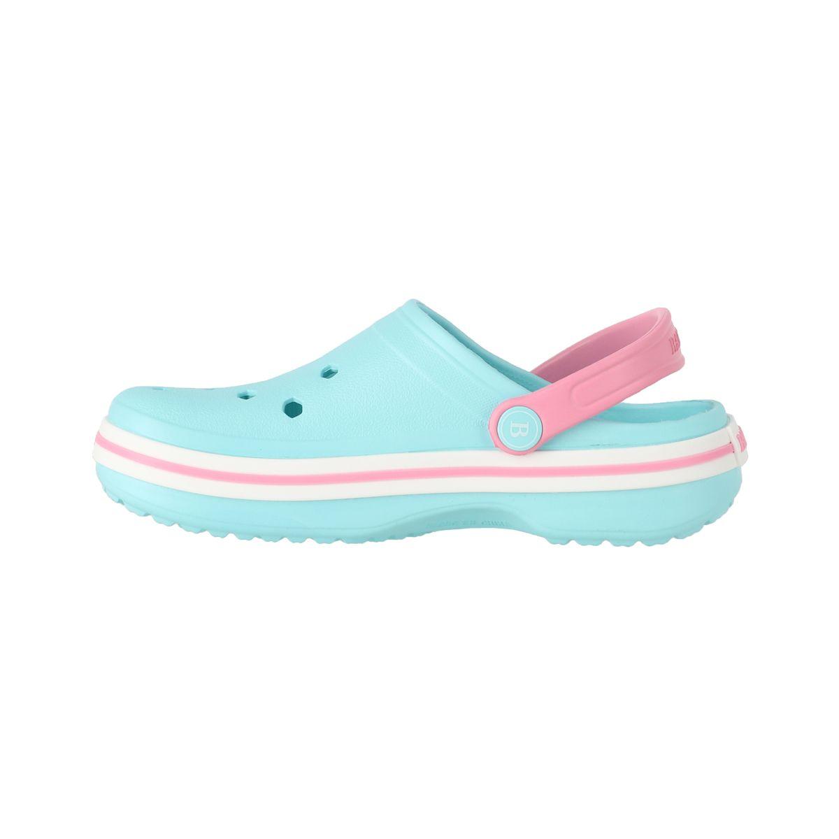 Zuecos Niña Airline Ice Blue Bamers-0