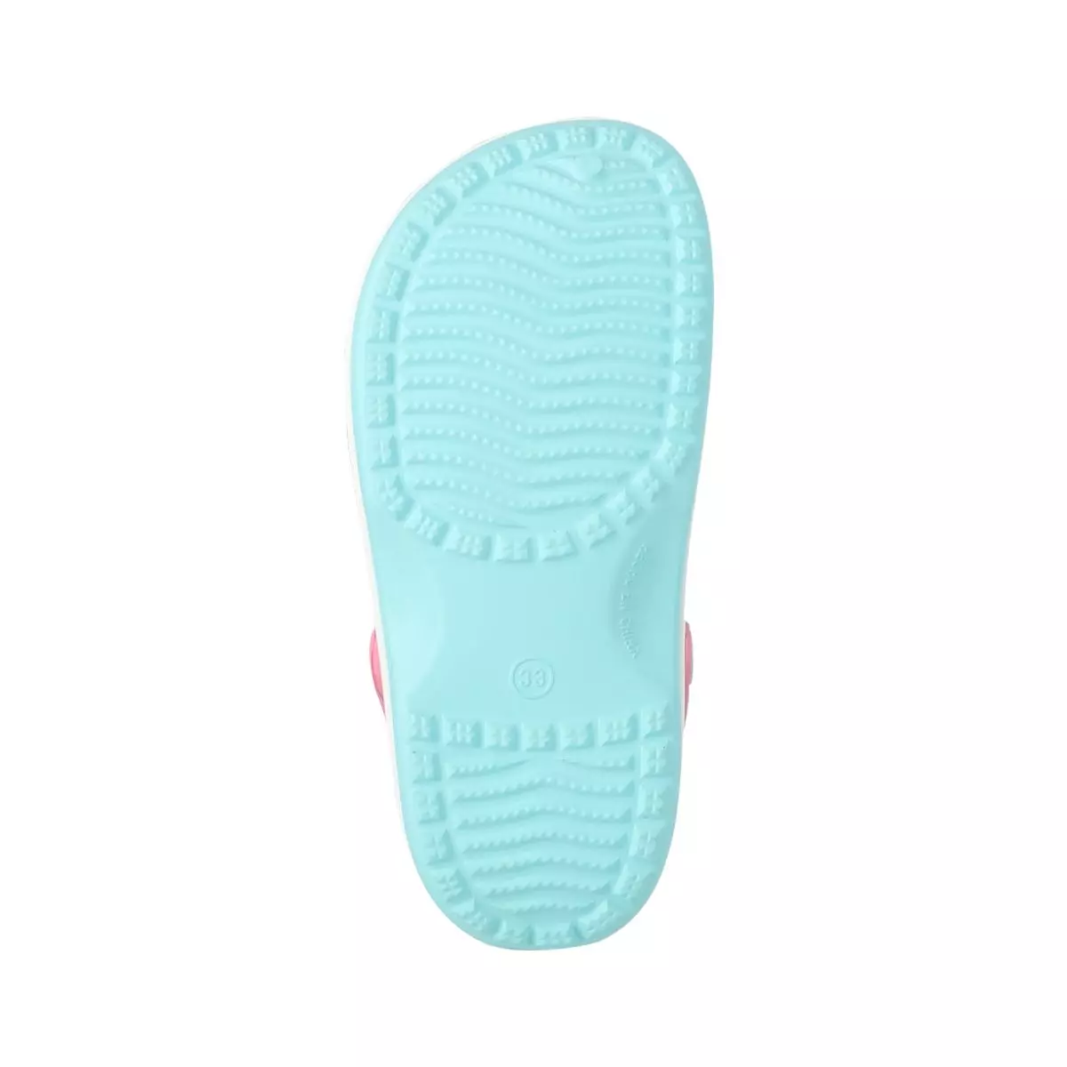 Zuecos Niña Airline Ice Blue Bamers-3