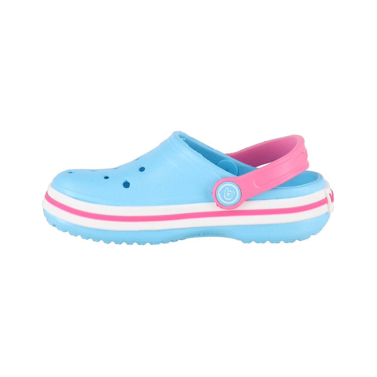 Zuecos Niños Celeste Bamers Airline-1