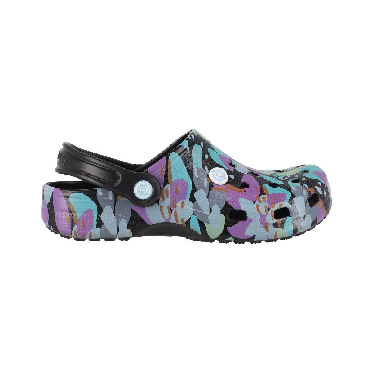 Zuecos Mujer Bamers Air Special Negro Print-0