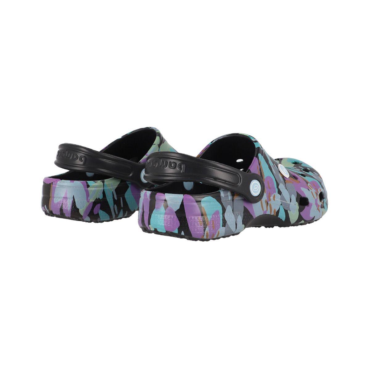 Zuecos Mujer Bamers Air Special Negro Print-3