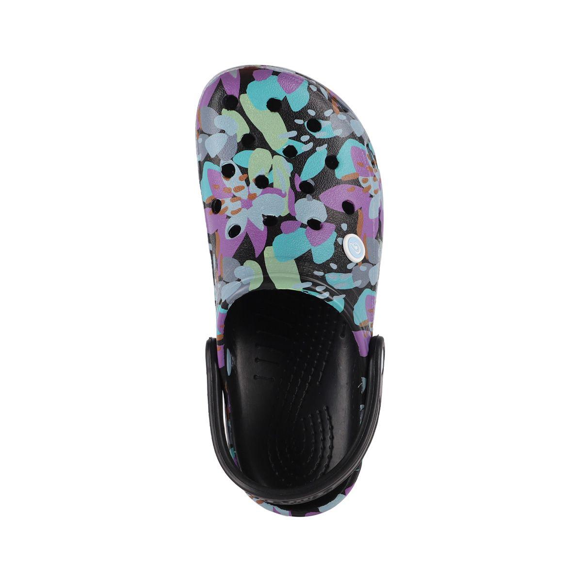 Zuecos Mujer Bamers Air Special Negro Print-4