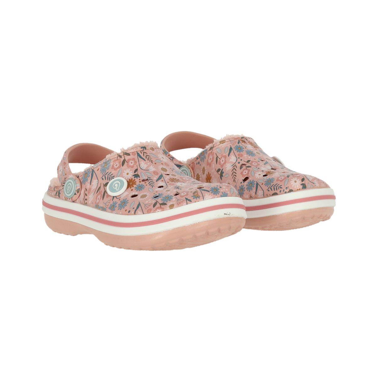 Zueco Bamers Refugio Niñas Line Rosado/Multicolor-2