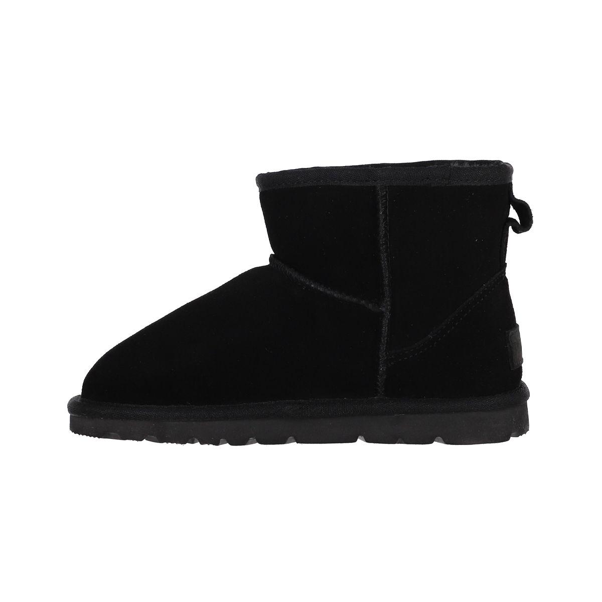 Bota Niño  Bamers Blast Cuero Negro-1