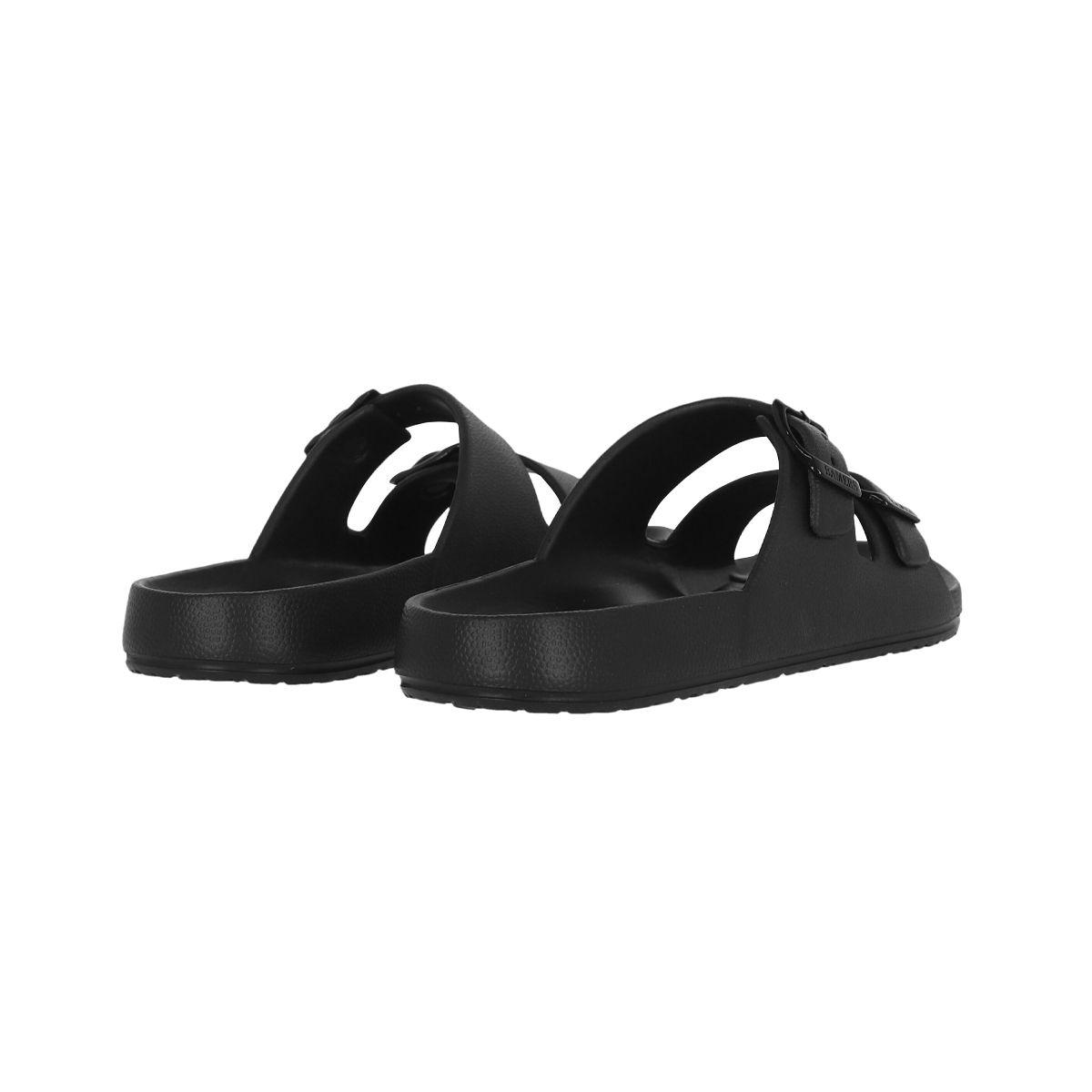 Sandalia Bamers Kend Vegan Hombre Negro-3