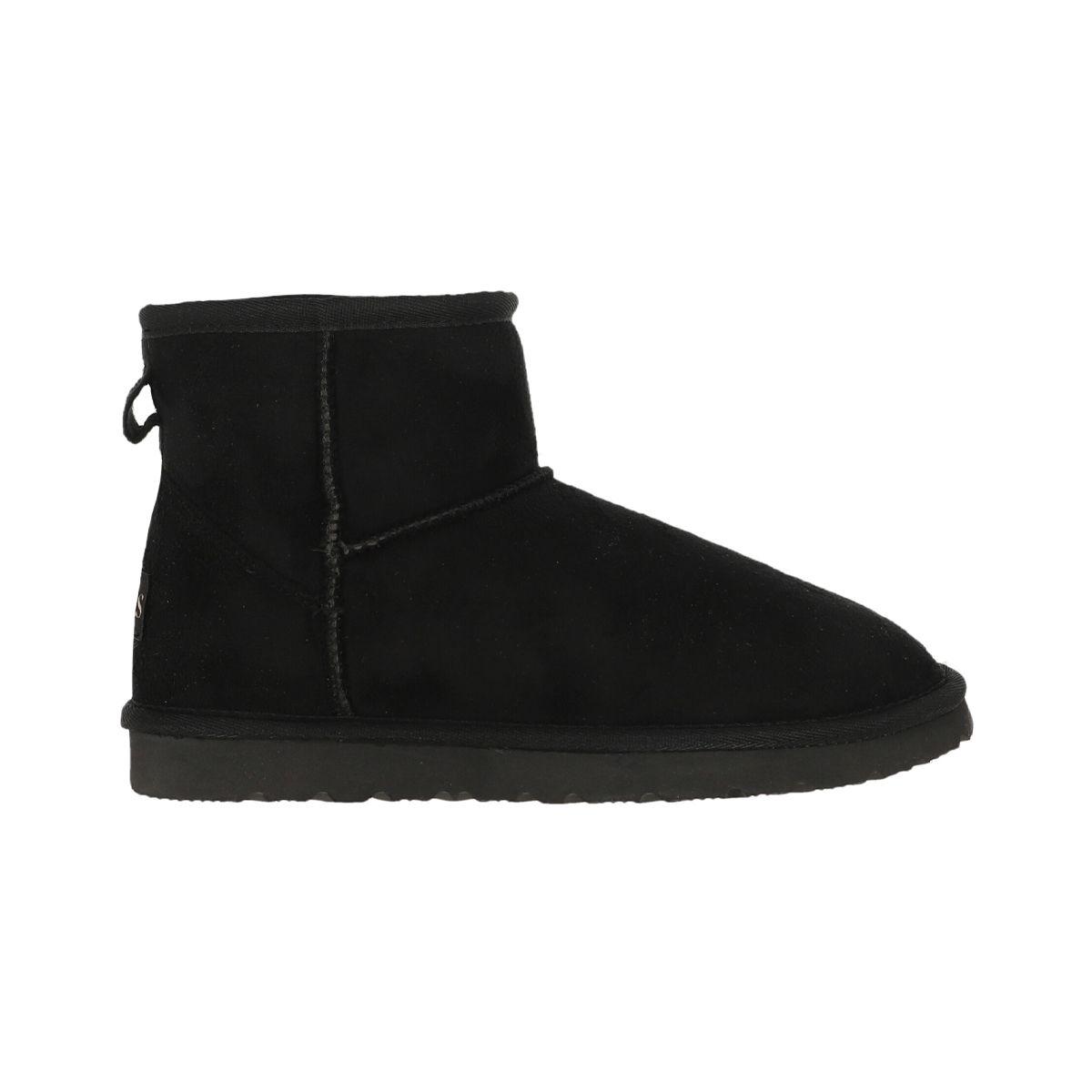 Bota Bamers Blast Short Fibra Vegan Mujer Negro-0