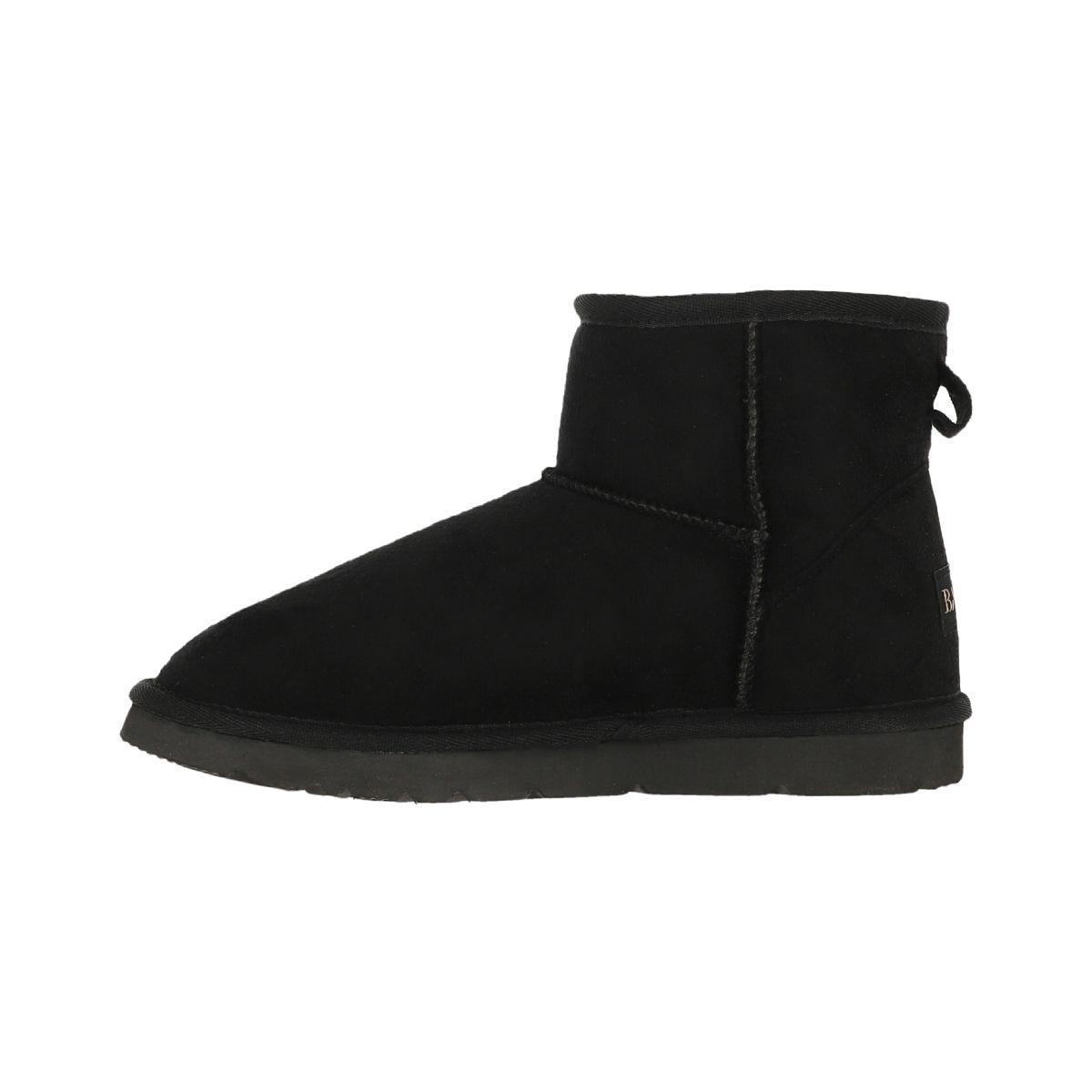 Bota Bamers Blast Short Fibra Vegan Mujer Negro-1