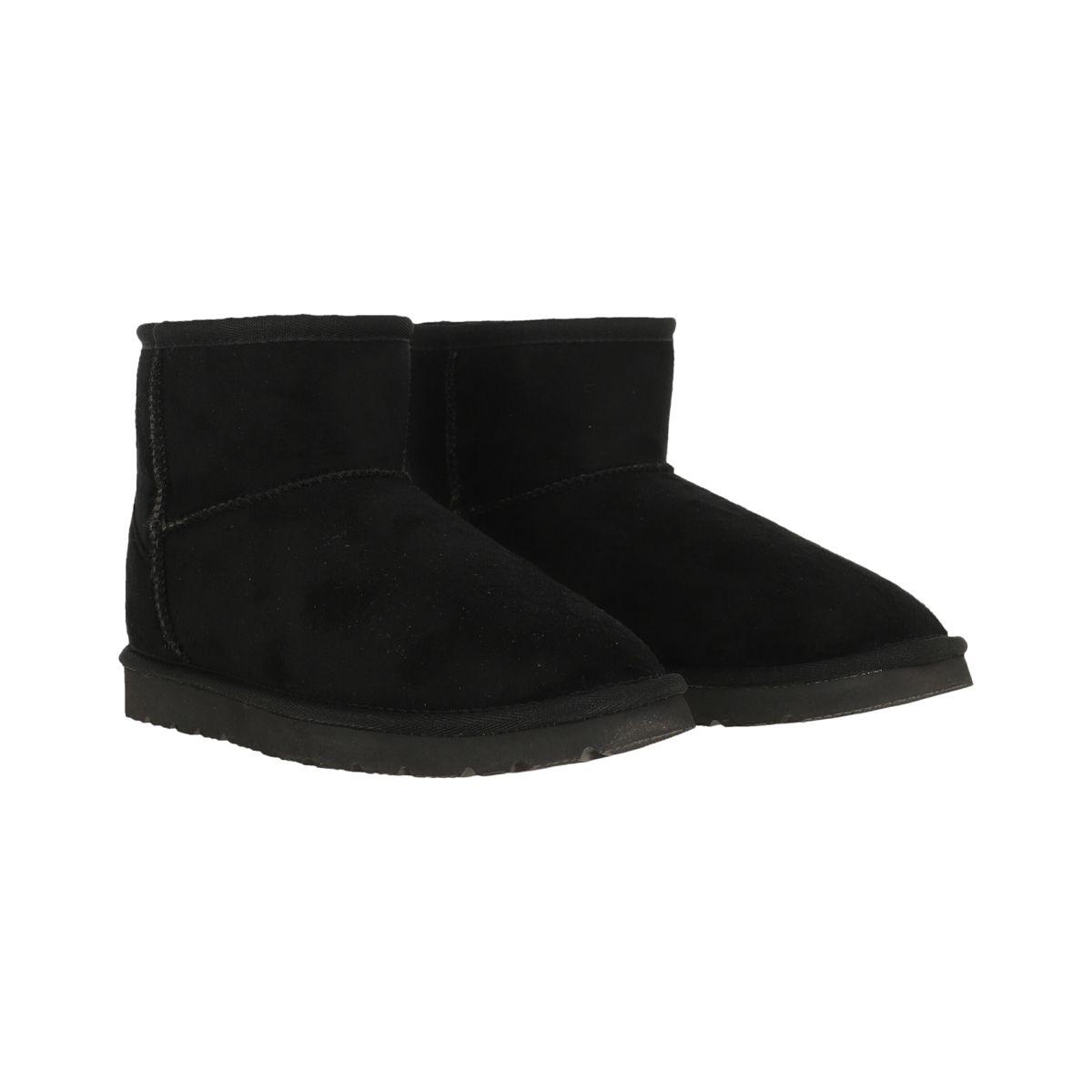 Bota Bamers Blast Short Fibra Vegan Mujer Negro-2