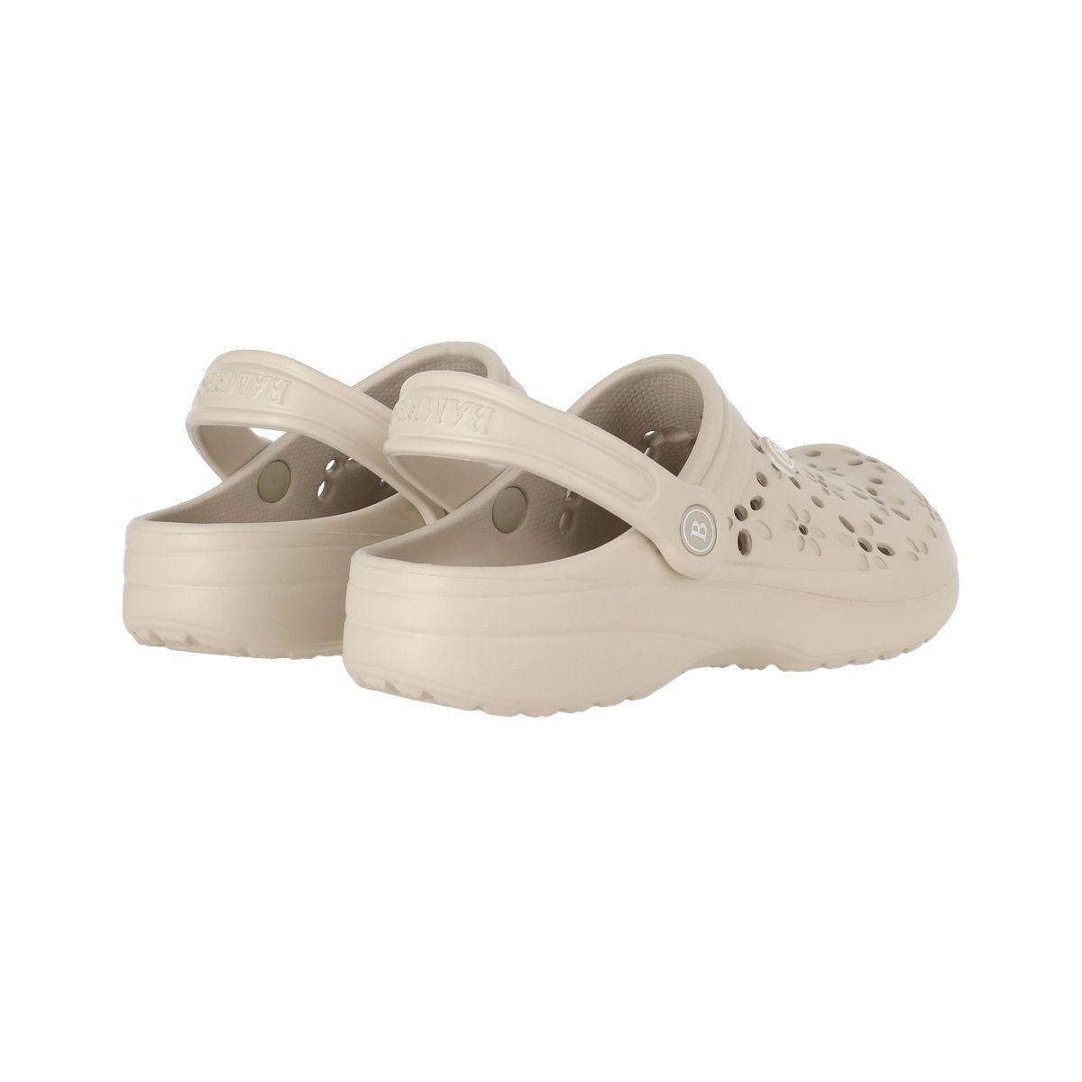 Zuecos Mujer Air Bamers Florales Nude-5