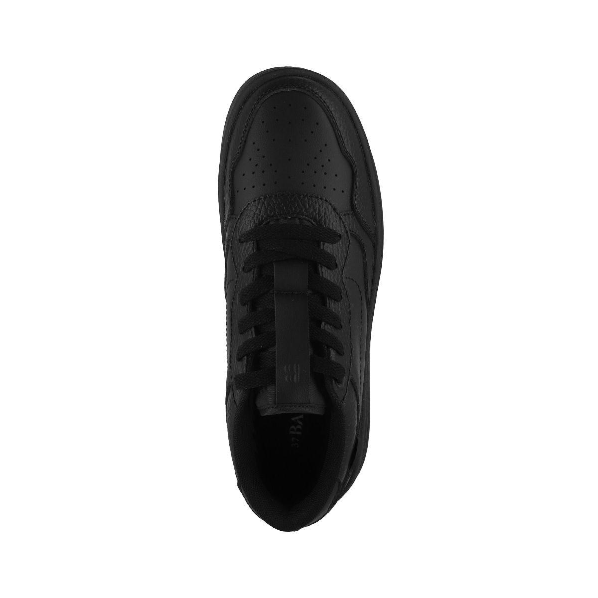 Zapatillas Mujer  Plataforma Negro Bamers Girona-2