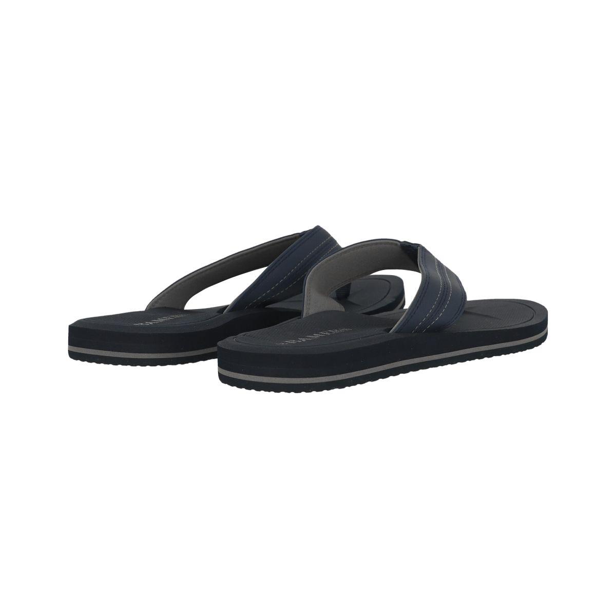Sandalia Bamers Hawaiana Flip Flop Soft Hombre Azul Marino-3