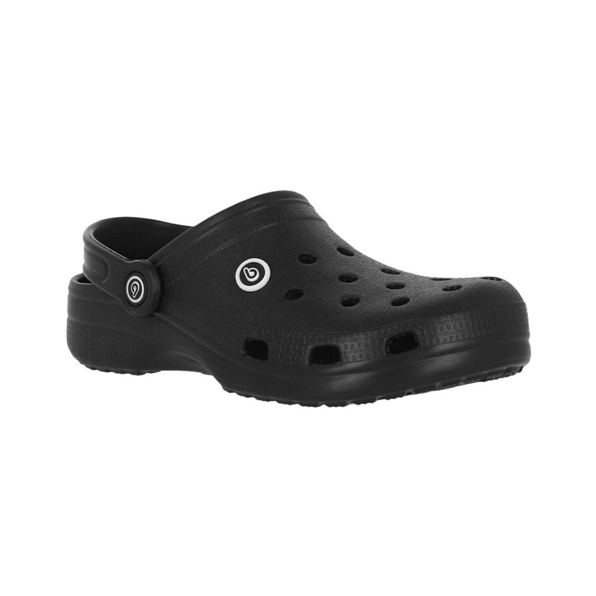 Zueco Negro Bamers Air Mujer-1
