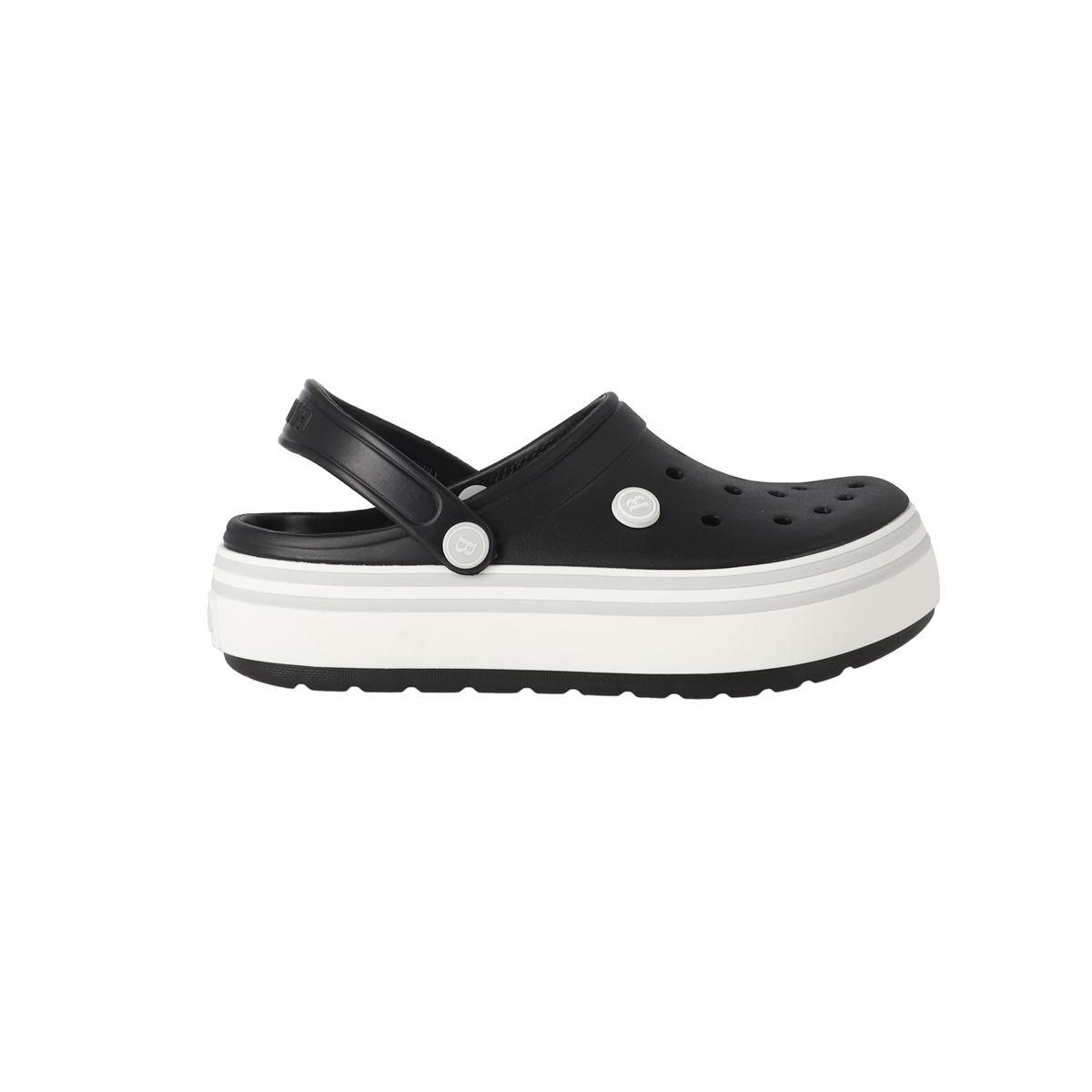 Zuecos Plataforma Mujer Bamers Airline Negros-0