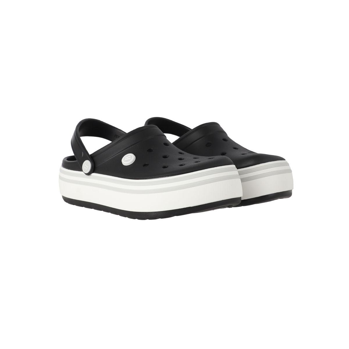 Zuecos Plataforma Mujer Bamers Airline Negros-4
