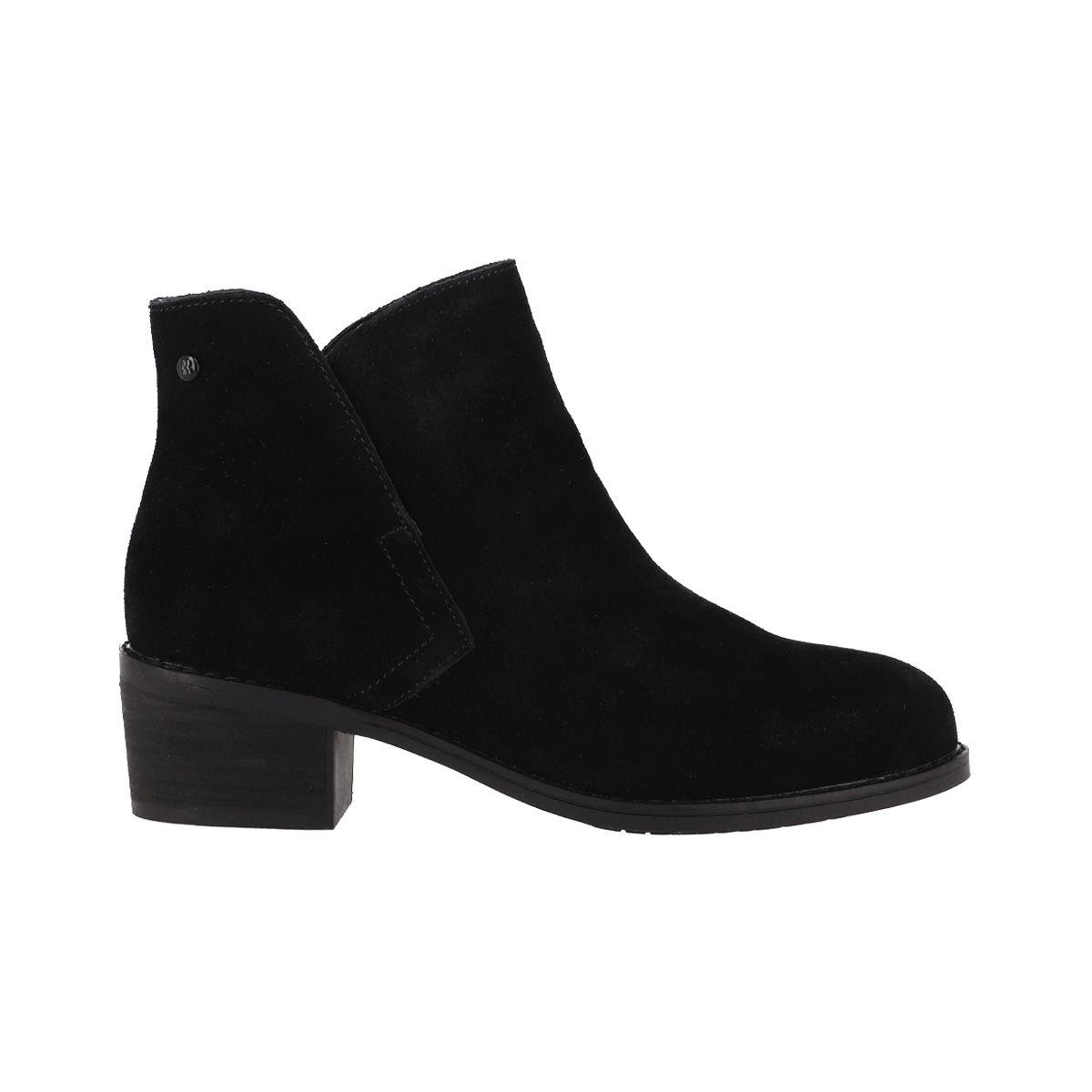 Botines Mujer Bamers Greta Cuero Negro-0