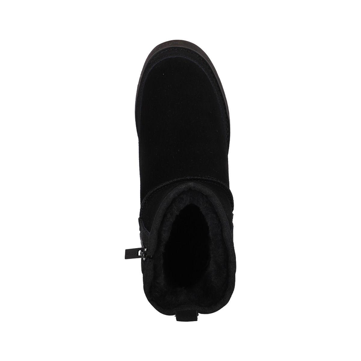 Bota Mujer  Bamers Platform Negro-2