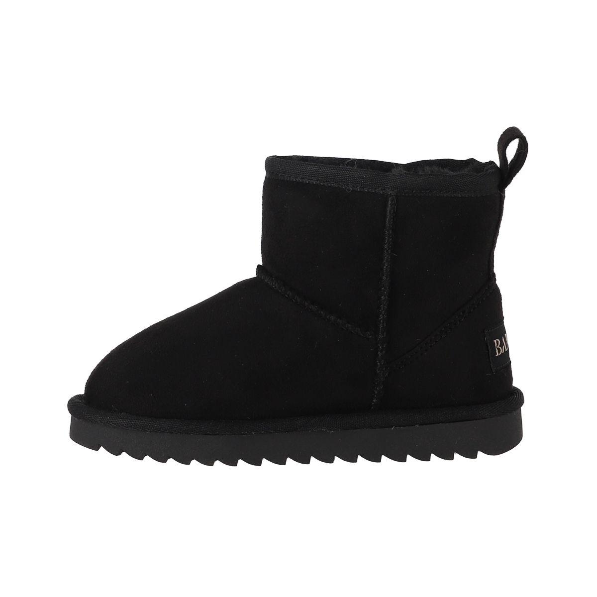Botas Niño Dallas Fiber Negro Bamers-1
