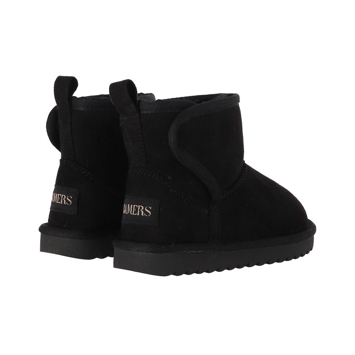 Botas Niño Dallas Fiber Negro Bamers-5