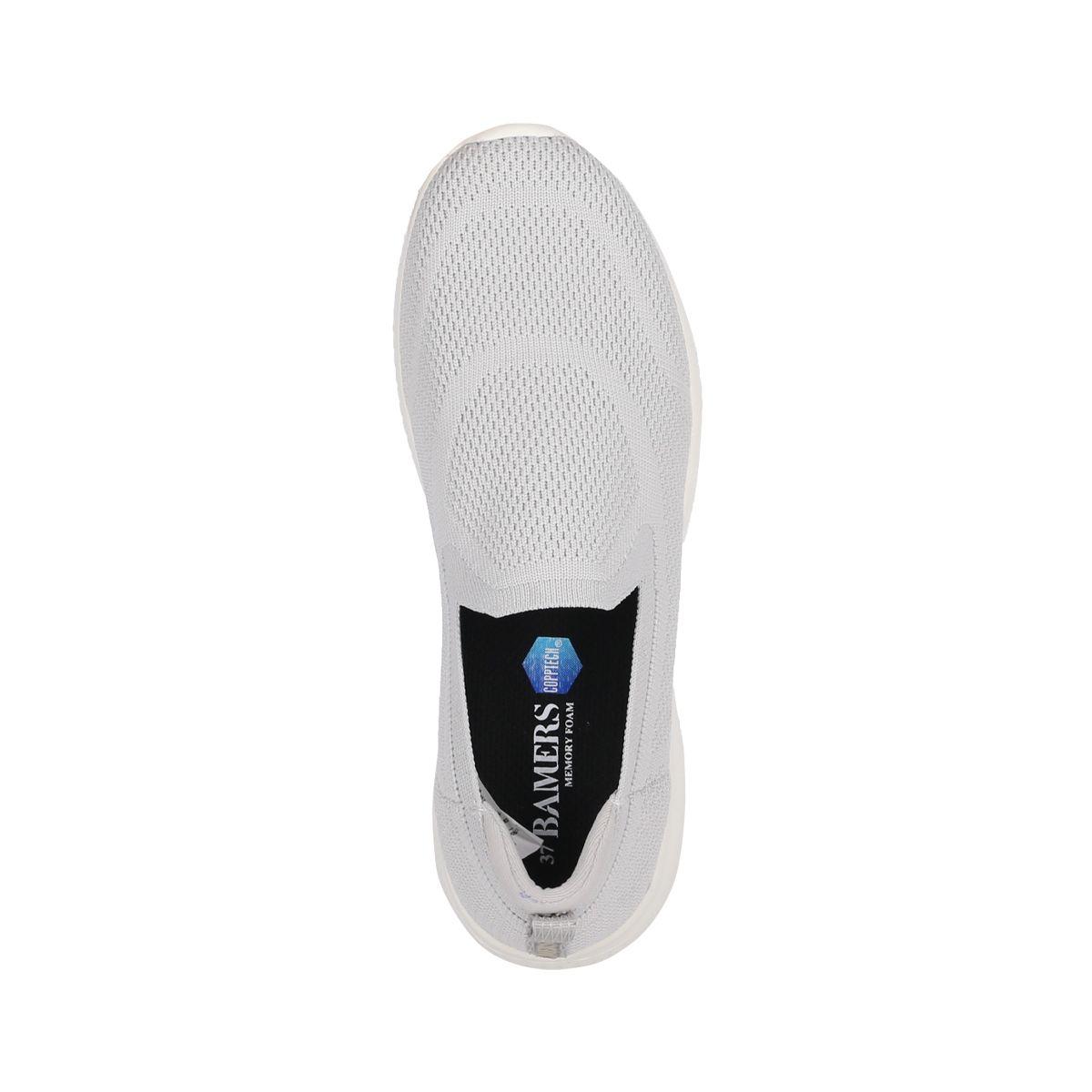 Slip On Bamers Pagaza Mujer Gris Claro-2