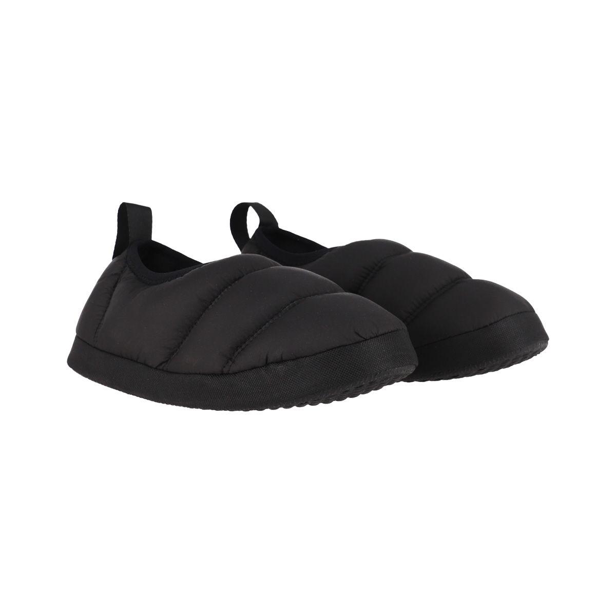 Pantuflas Mujer Bamers Padded Negro-4