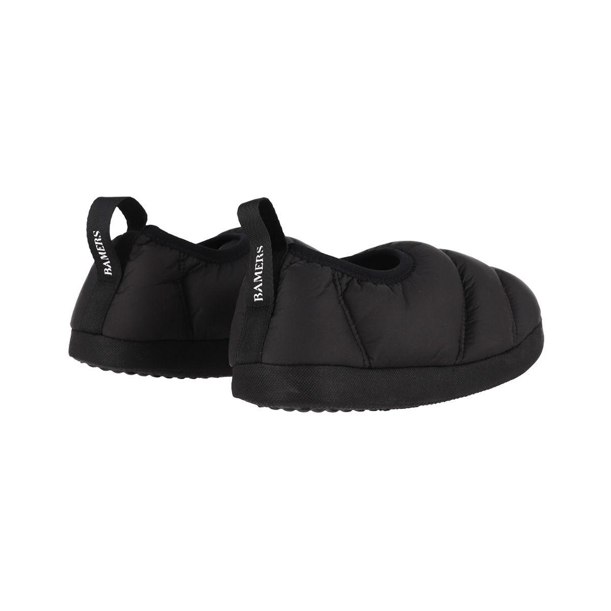 Pantuflas Mujer Bamers Padded Negro-5