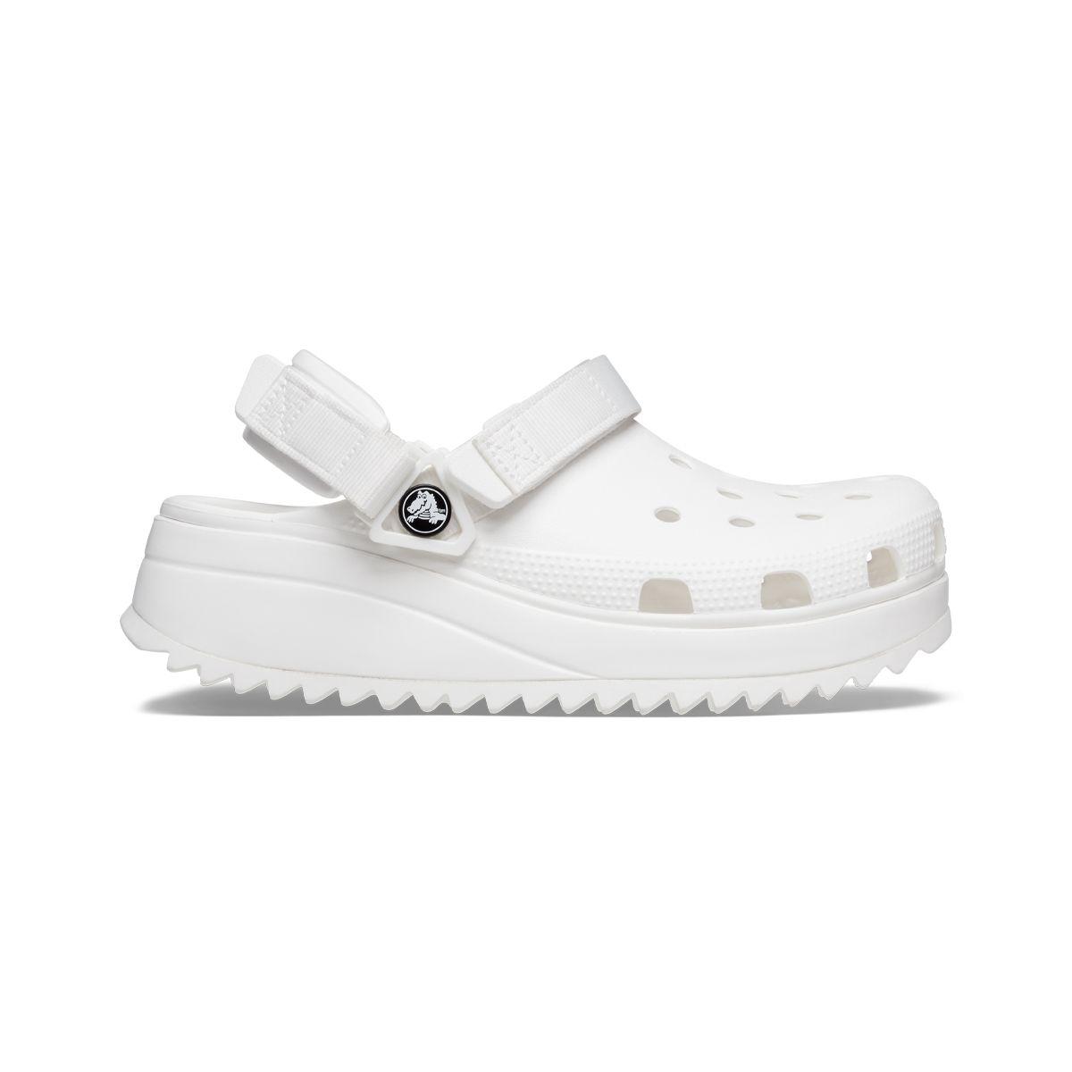 Zueco Crocs Classic Hiker Mujer White-1