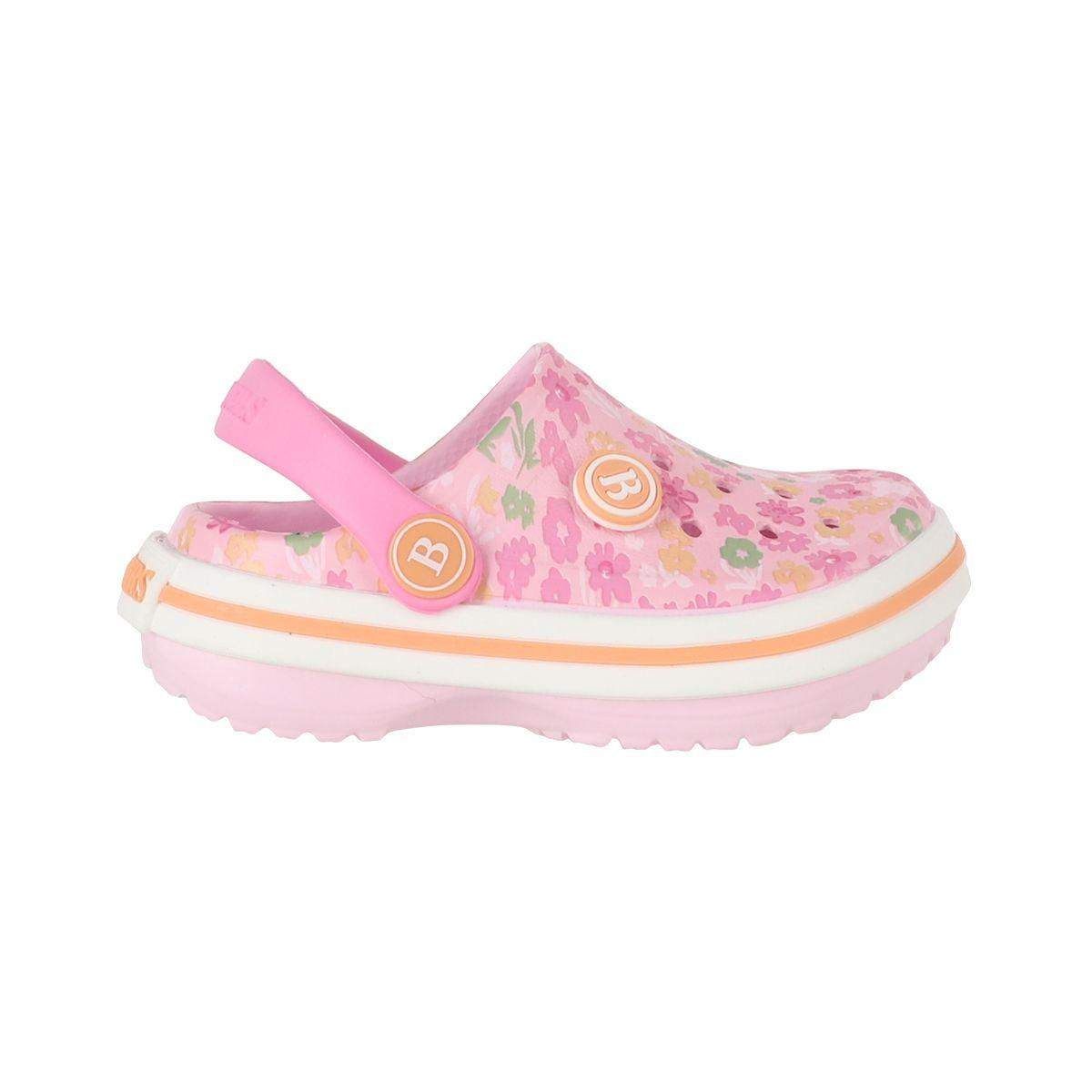Zuecos Niña Airline Bamers Rosado-0