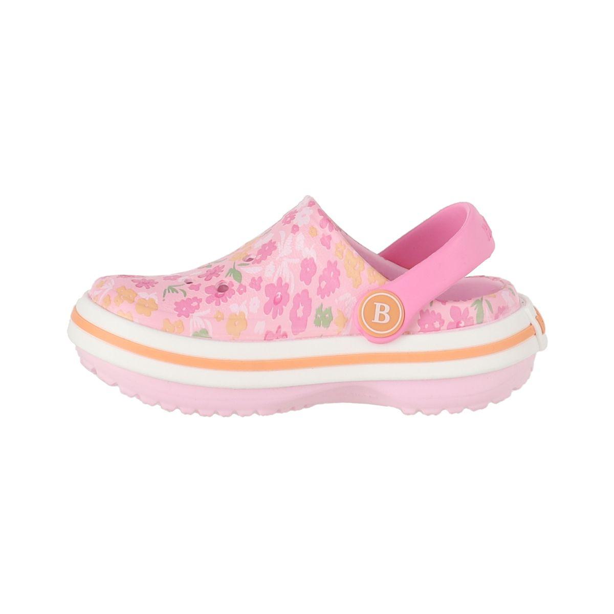 Zuecos Niña Airline Bamers Rosado-1