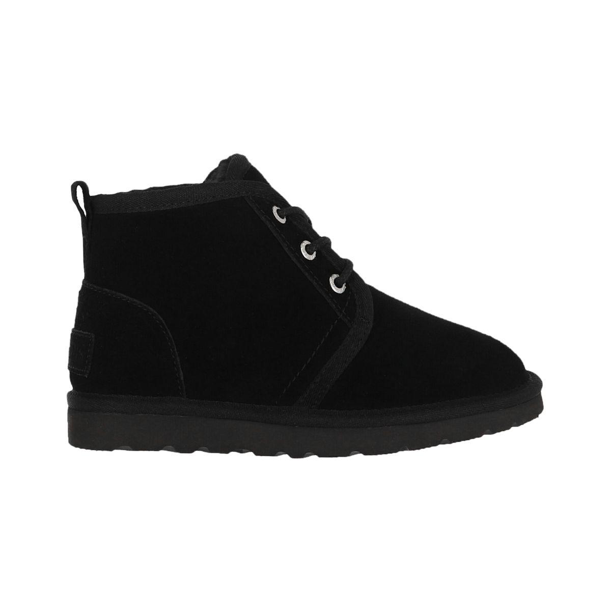Bota Bamers Camper Cuero Joven Negro-0