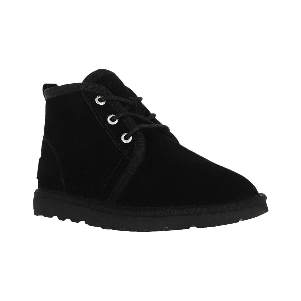 Bota Bamers Camper Cuero Joven Negro-1