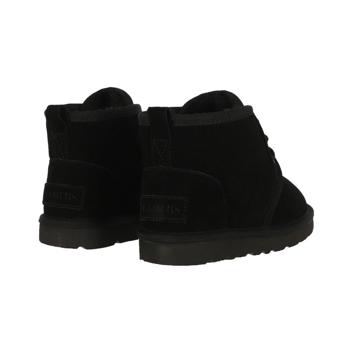 Bota Bamers Camper Cuero Joven Negro-3